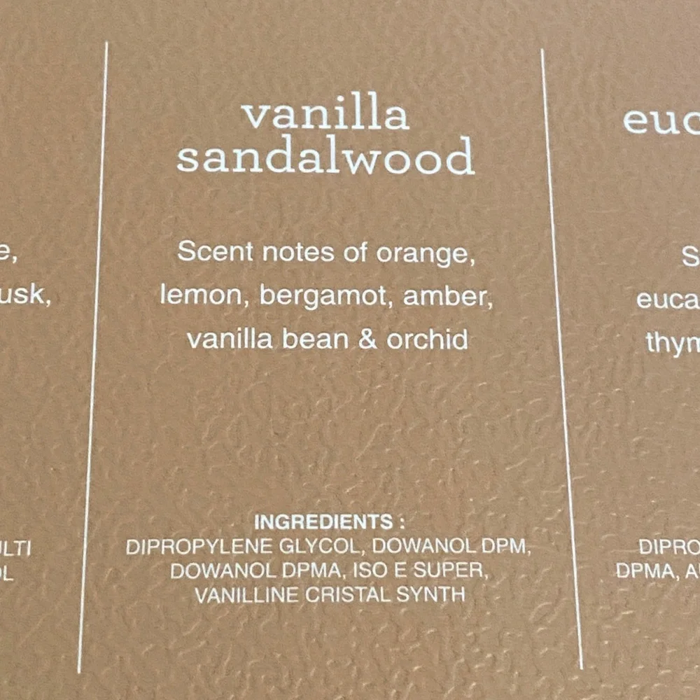 Natural Home California Fragrance Diffuser Oils 4 Pack